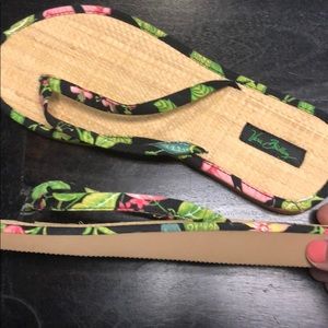 Brand new Vera Bradley Flip Flops